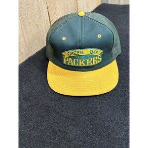 Vintage Green Bay Packers Sports Specialties Youngan Snap Back Trucker Hat/Cap